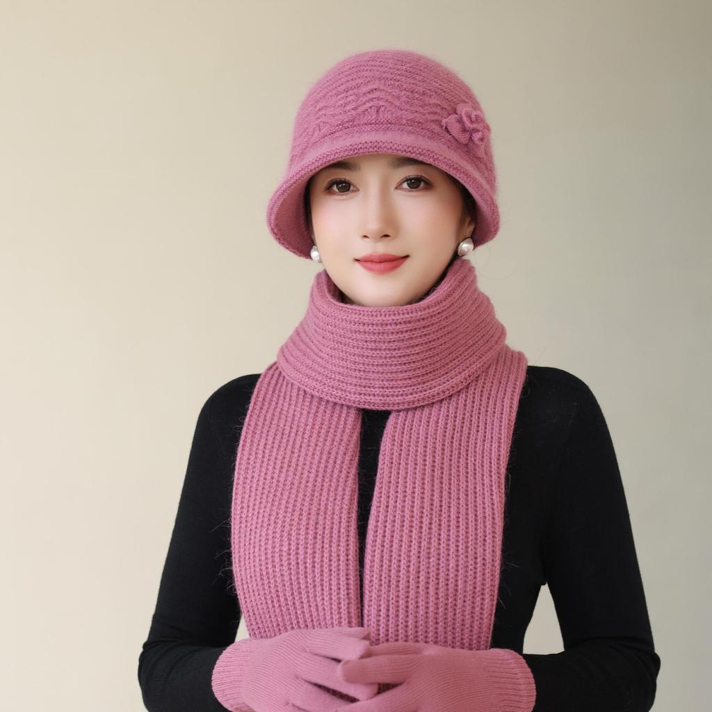 Cold Proof Old Lady Cotton Hat Elderly Hat Women's Winter Grandmother's Double Layer Warm Ear Protection
