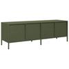 TV Stand Olive Green 135 x 39 x 43.5 cm Cold Rolled Steel