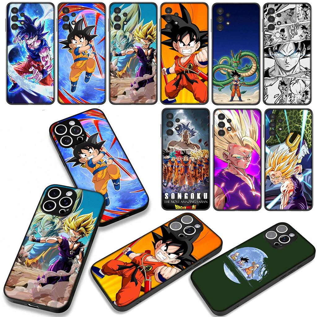 Cover for Xiaomi Redmi Note 15 11 9 10 Pro Plus A5 9A 9T 10A 10C 9C NFC 15C 8T Phone Case Dragons Gokus Son Gohan Balls