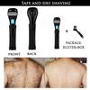 180 Degrees Safety Razor Electric Back Hair Shaver Pain-Free Folding Long Handle Standard Men Shaving