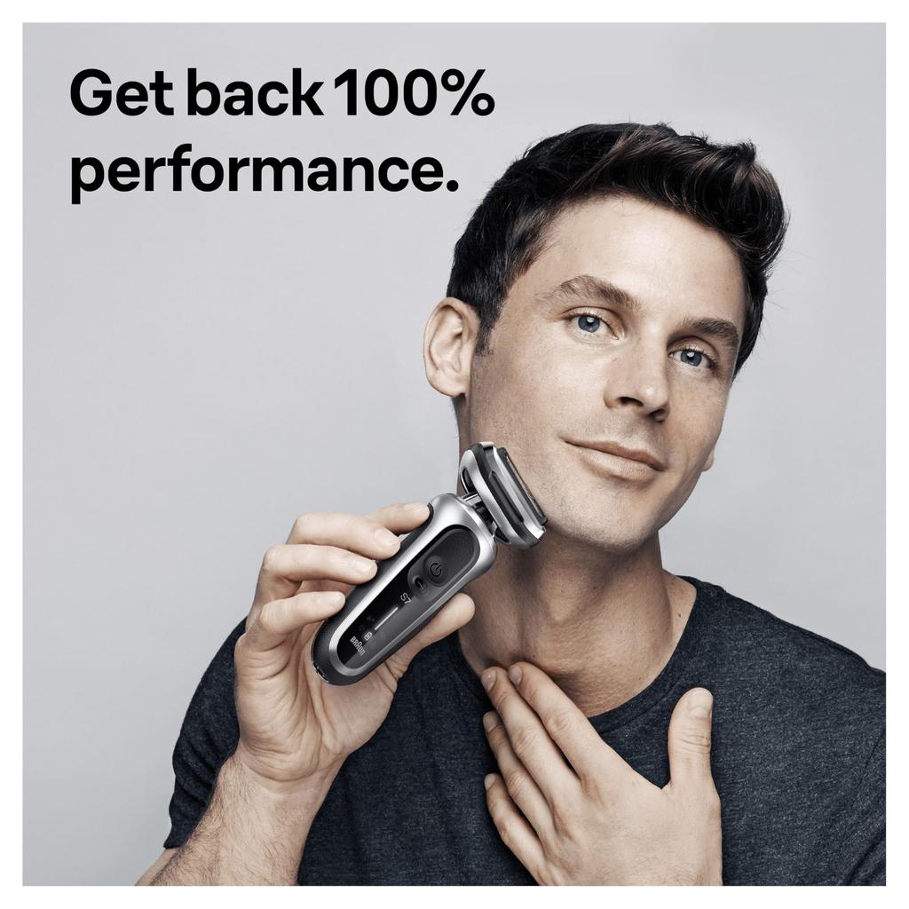 Braun Spare Blade Series 7 Shaver 73S Net Blade Inner Blade Integrated Cassette Overseas Genuine Product F/C73S (Product)