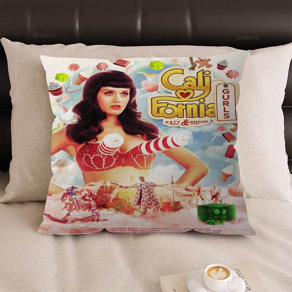 Singer KKaty PPerry Pillow Gifts Home Office Furnishings Bedroom Sofa Car Cushion Cover Case xcm