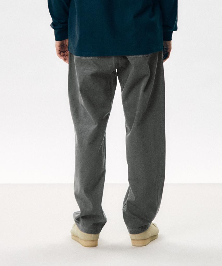 Geulamichi Loose Tapered Ridge Pants Gravel Grey