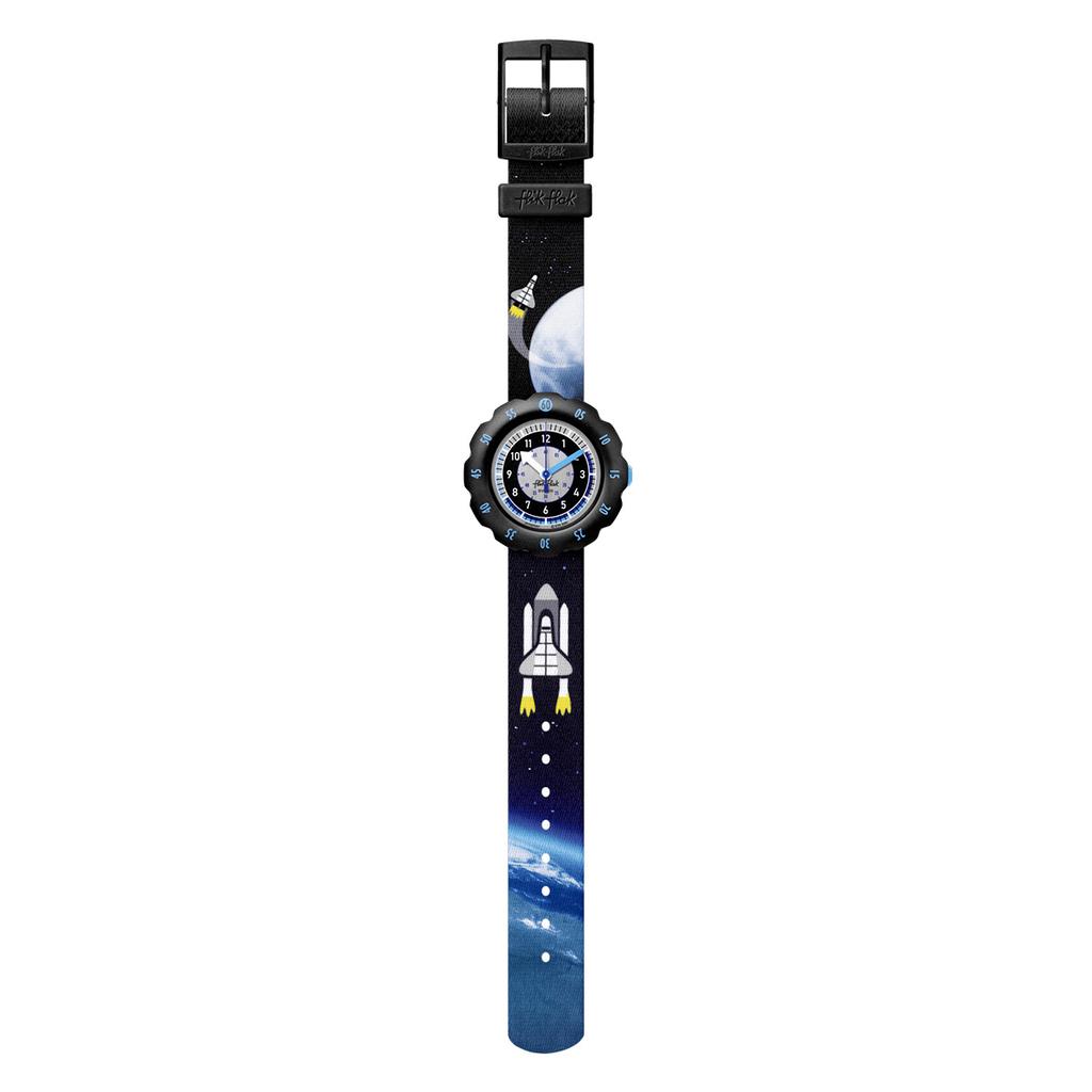 SWATCH Unisex Flik Flak Feifei Series Black Watch ZFPSP057 ZFPSP057