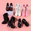 Fashion PU Doll Boots High Heel Princess Shoes For Bjd 1/3 Doll Shoes Accessories 60cm Doll Clothes Wearing Play House Kids Toys