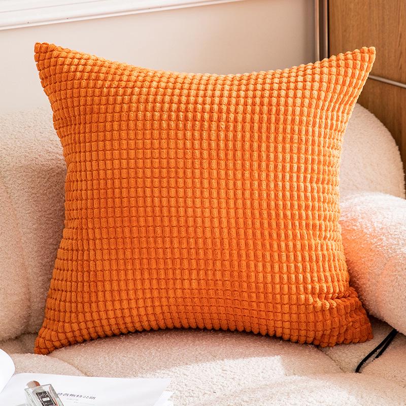 Corn Luxury Minimalist Woven Kernel Throw Pillow Cover For Sofa Bed Or Car No Insert