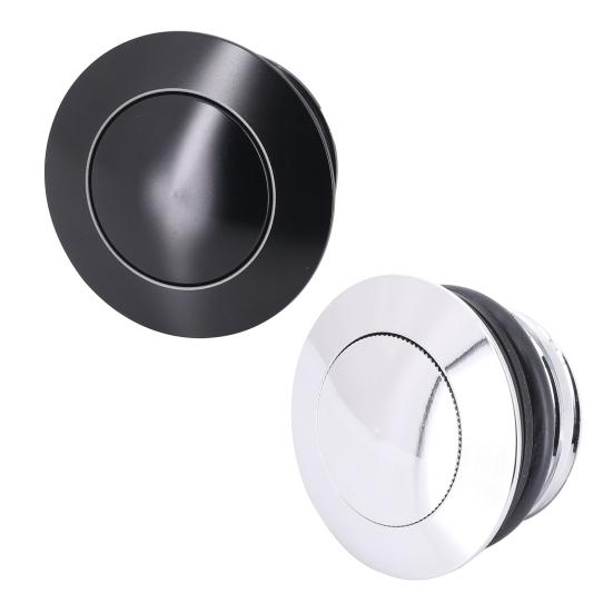 MP12-001-0006 Fuel Tank Cap Convenient Anti-collision Push Type Motorcycle Aluminium Left-hand Thread Oil Tank Cap for XL1200 XL883 X48 V72