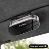Car Glasses Clip Sunglasses Box For Kia Sportage Ceed Picanto Rio Niro K7 K5 K8 Ray K9 Sun Visor Eyeglasses Card Ticket Holder wszj80