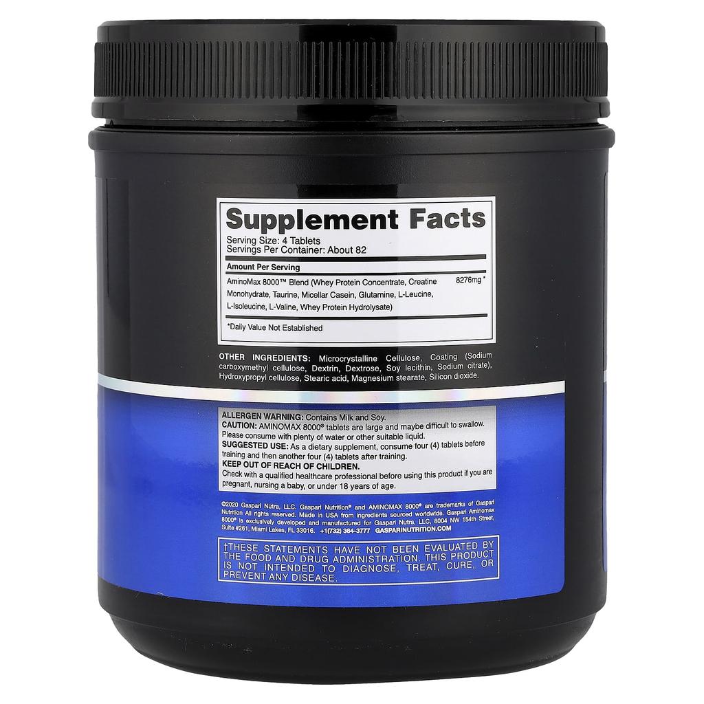 Aminomax 8000®, 325 tablets