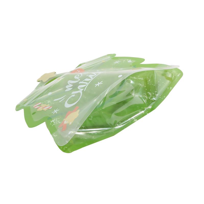 Christmas Tree Festival Gift Handle Bags for Candy Biscuit Cookies Chocolate Packaging Bags Birthdays Parties Holiday Decor