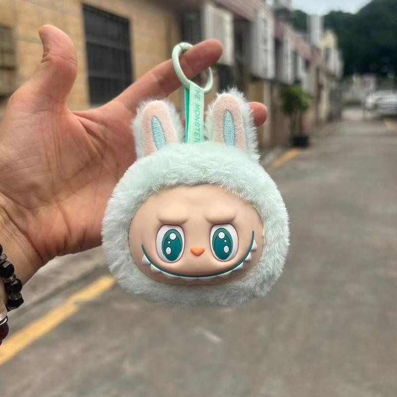 Lababu Halloween Vinyl Pumpkin Monster Carnival Labubu Vinyl Plush Doll Pendant Desktop Ornament Periphery Gifts