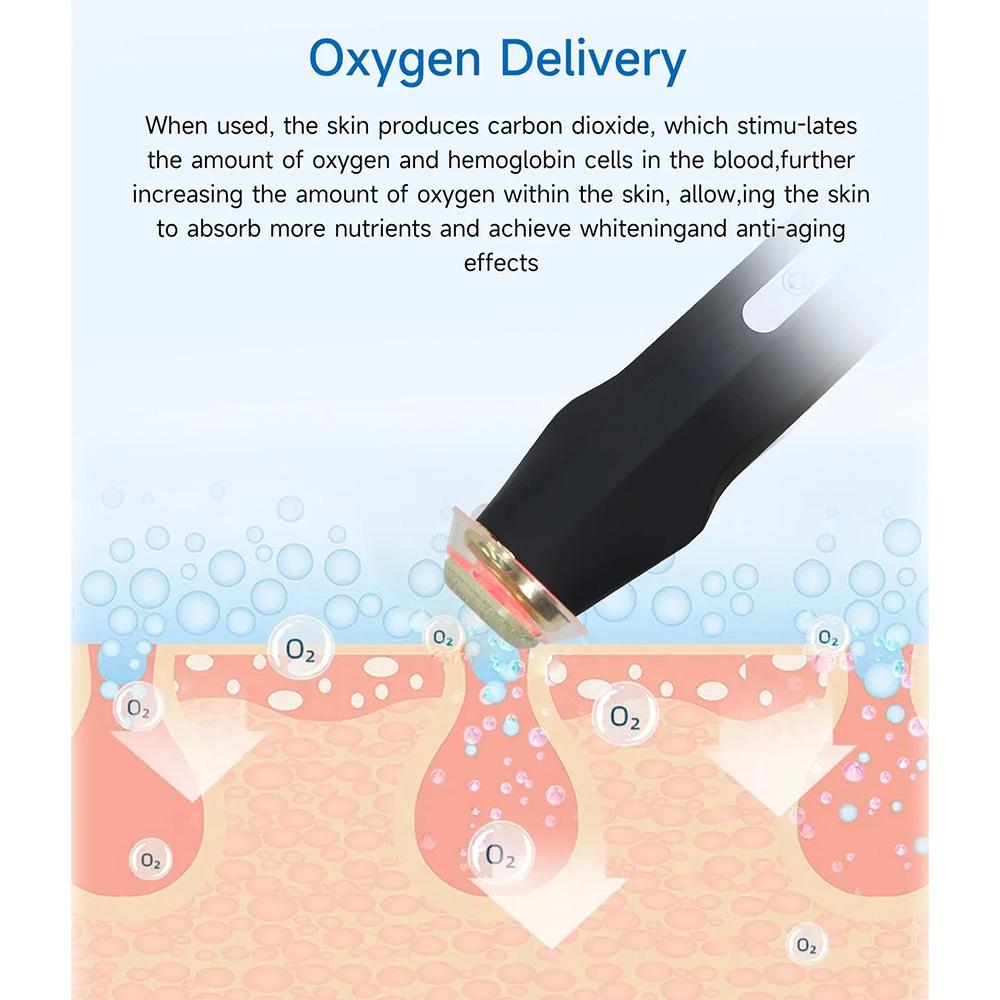 Tragbare Pods Wiederaufladbares Sauerstoff CO2 Bläschen Gesichtsgerät Weiche Hautfreundlich Heim Büro Reise Beauty-Tool