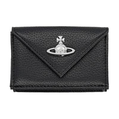 Silver Metal Accessories Pu Wallet Women Wallet Black 5115002EWS000DN403