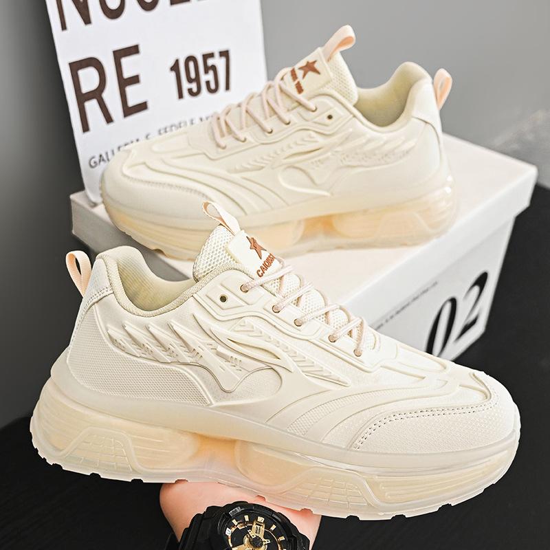 Sommer neue Outdoor Herren Dad Schuhe atmungsaktive Sneaker Mode Low-Top Schuhe atmungsaktive weichsohlige Herrenschuhe