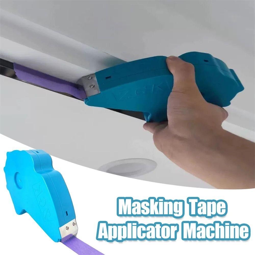 

Without Trace Tape Dispenser Practical Tape Applicator Machine For Painting синій