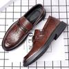 Natural Gumrukfree Genuine Leather Official Men's Formal Shoes Business Social Shoe Male Casual Elegant and Classic 39 Clothing