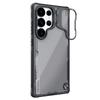 NILLKIN Iceblade Prop For Samsung Galaxy S25 Ultra Case Lens Frame Kickstand PC+TPU Phone Cover