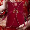 Cloth Wedding Money Bag HongBao Red Lucky Packet Embroidery Money Pocket  Birthday Party