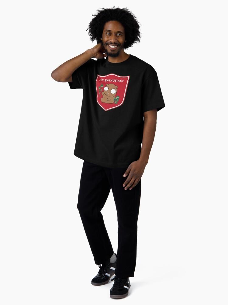 Cornell University Ivy Enthusiast Bear Oversized Unisex T-Shirt