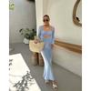 Hot Girl Style Long Sleeve Hip-covering Sexy Long Skirt Dress Women's Clothing Independent Website