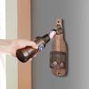 2025 New 1PC Multi-functional Industrial Style Beer Bottle Opener - Decorative Wall Mounted Pendant for Catering Bar