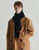 Meleugo 100% Wool Dante Ribbed Scarf [Black]
