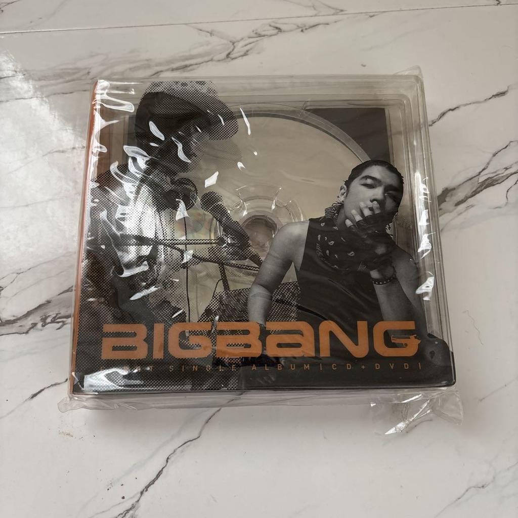 [USED] BIGBANG 1st SINGLE ALBUM CD DVD Korean Edition Import