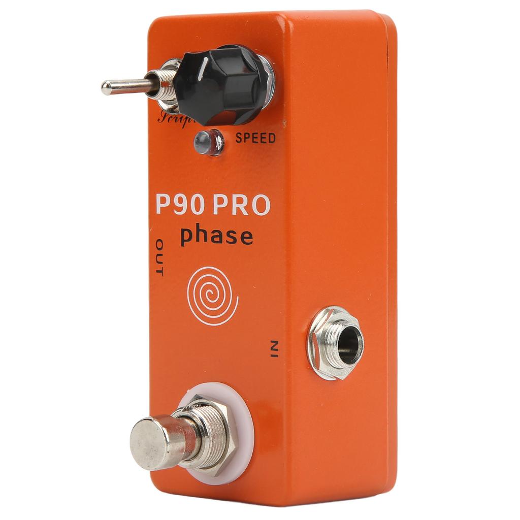 Phase-Effekt Metall Geschwindigkeitsregler E-Gitarren Phaser-Pedal mit True Bypass