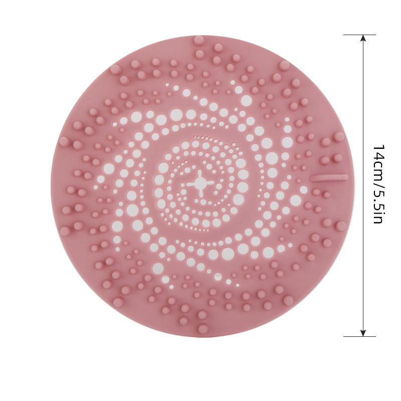 Silicone Hair Filter Catcher Sink Anti-blocking Strainer Shower Floor Drain Stopper Kitchen Deodorant Plug Bathroom Accessories