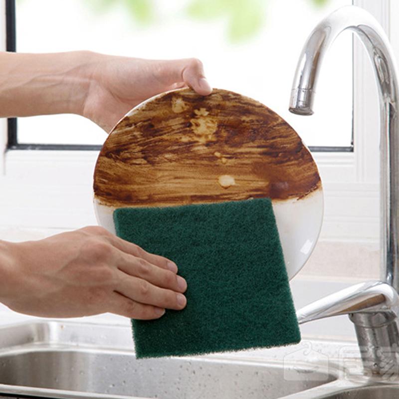 10/20 Pieces Of Scouring Pads For Kitchen Cleaning, Dishwashing, Anti-Scratch, Multi-Purpose, Reusable Rags