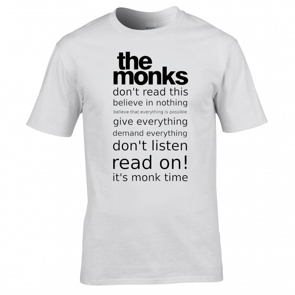 Monks Tshirt 60s Garage Rock Band Tee Stooges 13th Floor Elevators Sonics Mc5