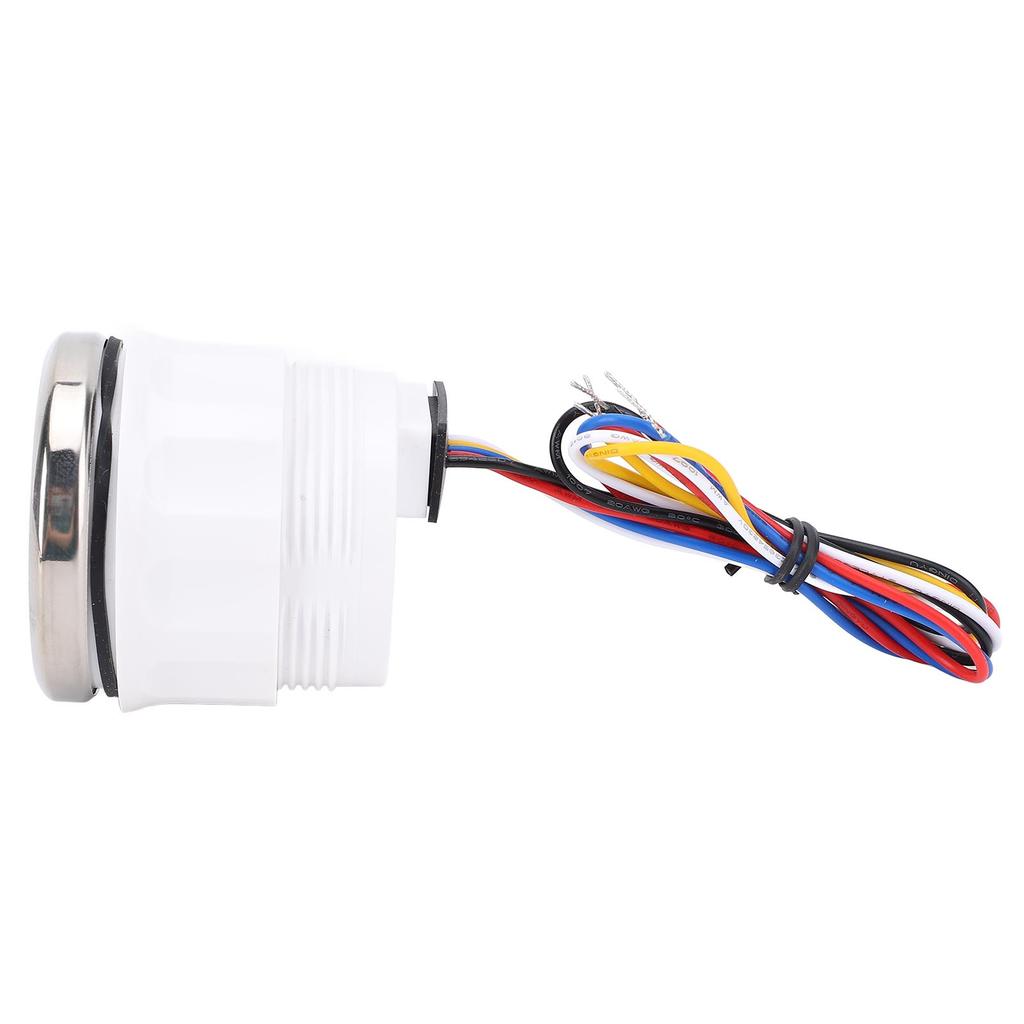 52mm 7000RPM Tachometer with Hourmeter 7 Color Backlight   9-32V RPM Gauge for Truck Tractor Car RV Boat