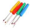 4pcs X Plastic Handle Seam Stitch Ripper Unpicker Thread Cutter Sewing Tool