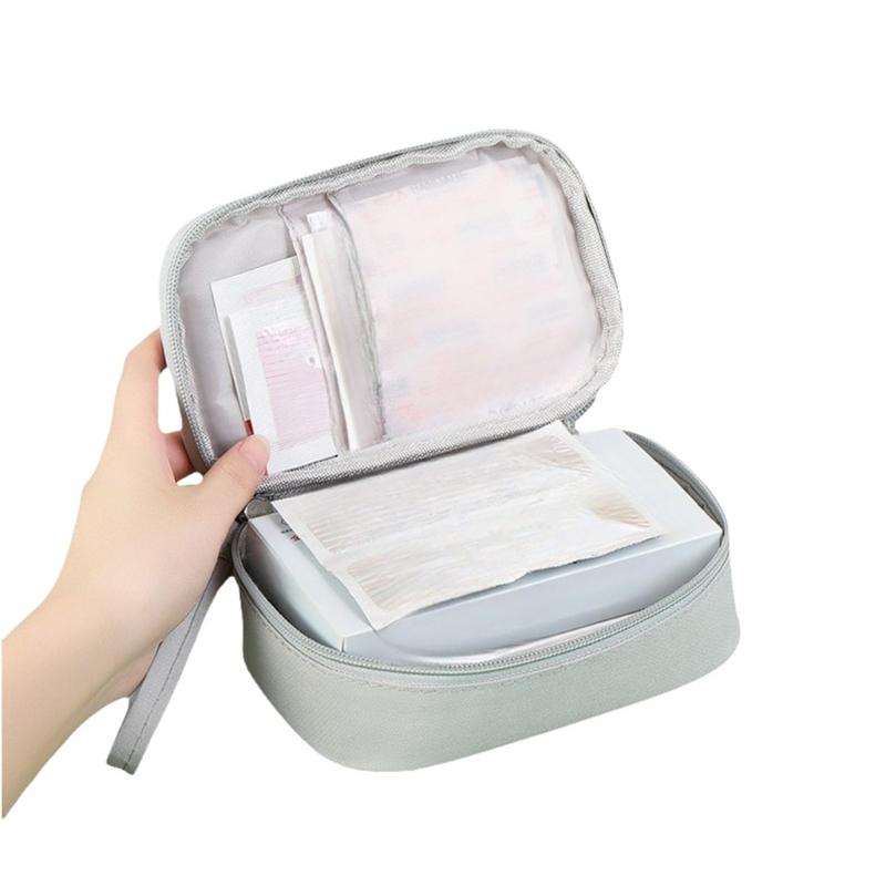 Multifunction Emergency Medicine Storage Bag First Aid Bag,Empty First Aid Pouch,Portable Medicals Bag Outdoor Travel