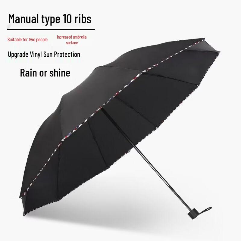 Hanyou 10-Rib Extra-Large UV Protection Umbrella