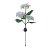 Solar 3 Heads Hydrangea Ground Lamps Outdoor Simulation LED Flower Stake Lights Waterproof Garden Party Decor