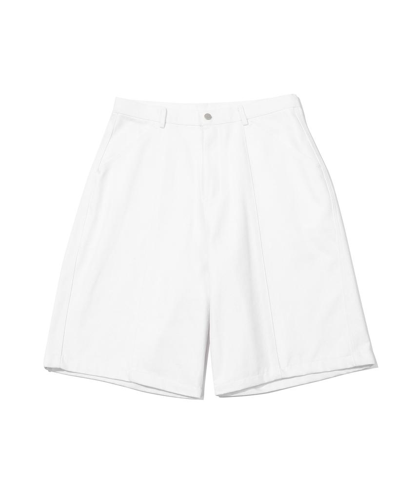 GNOK Bermuda Denim Shorts [White]