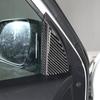 2pcs Carbon Fiber A-Pillar Speaker Cover Trim Frame For Toyota Tacoma 2011-15