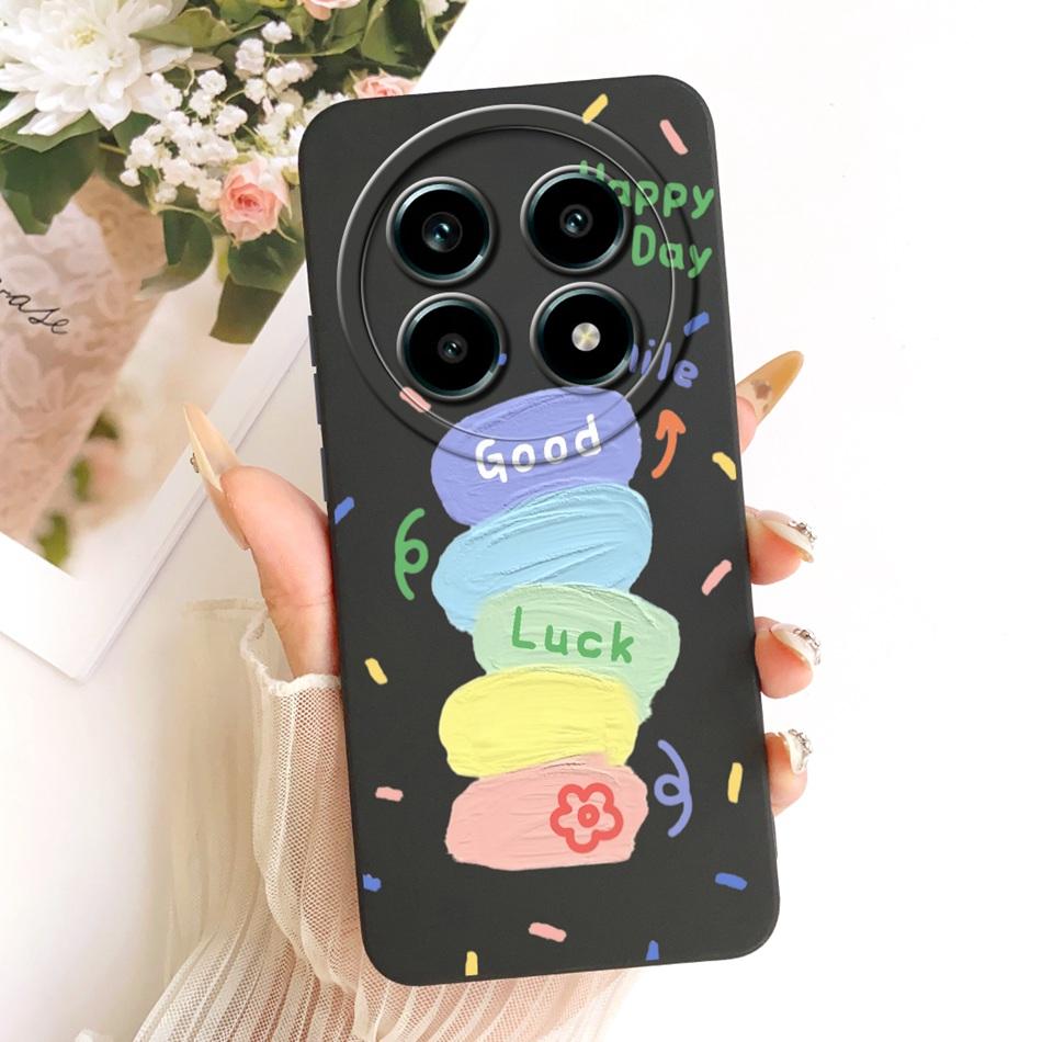 For Realme 13 Pro 13Pro+ Fashion Dusk Beach Painting Phone Case For Realme 13Pro Plus 5G Shockproof Soft Silicone Covers Bumpers