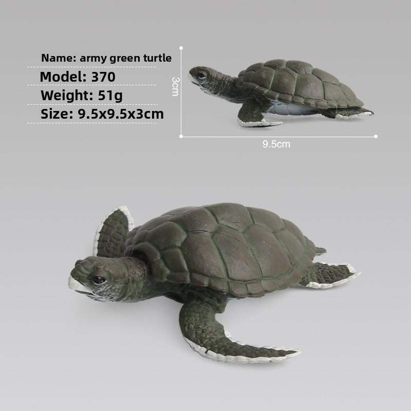 Simulated Shark Turtle Clownfish Crab Killer Whale Marine Animal Model Ornament For Aquarium Enthusiasts And Collectors
