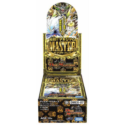 TAKARA TOMY DMEX-07 Duel Masters TCG Hissatsu!! Maximum the Master Pack DP-BOX W70 x H40 x D140mm