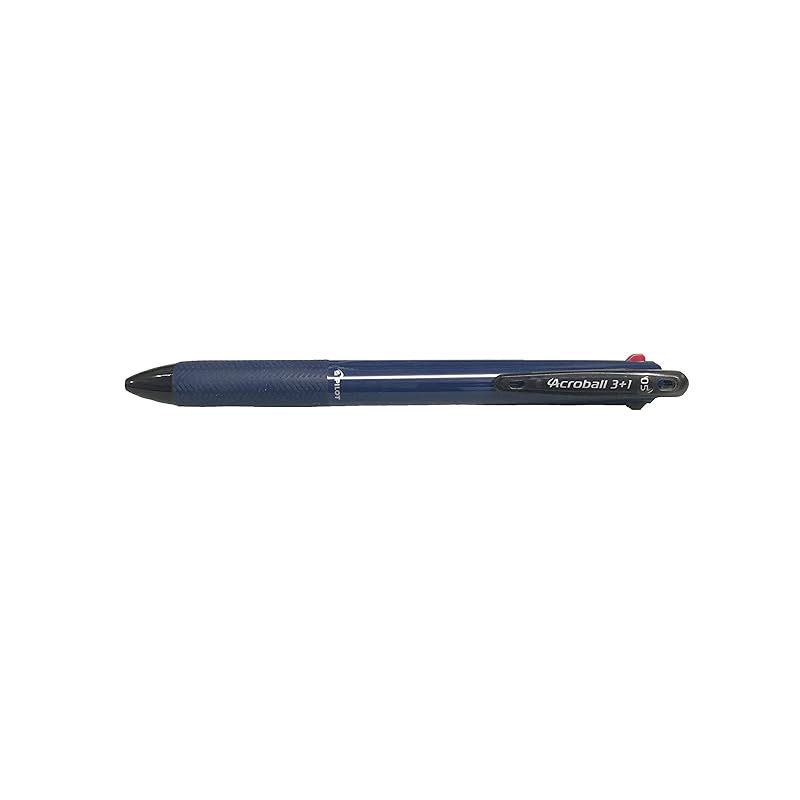 

multifunction pen Acroball 3+1 3-color ballpoint pen (black, red, blue) 0.5mm+Sharp [Navy] BK