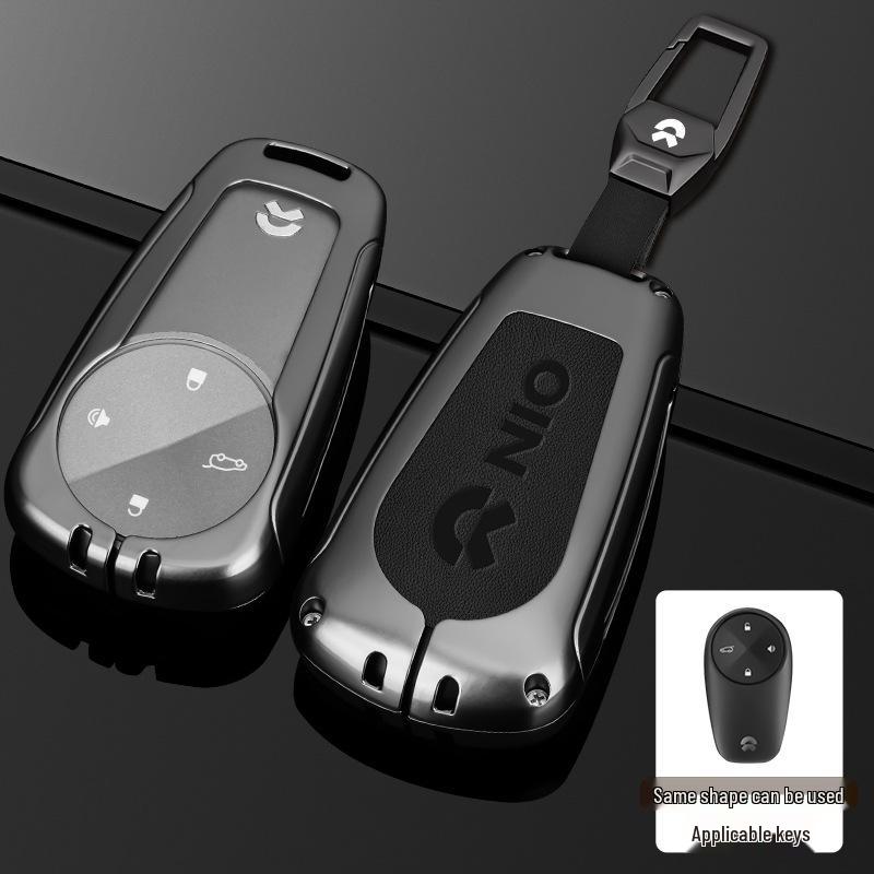 Premium Nio Schlüsselhülle für ET5, ET7, ES7, EC7 - High-End Autozubehör mit Herren-Schalenverschluss