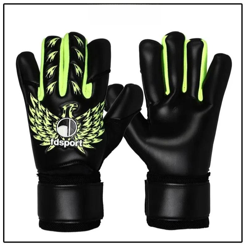 Flying Shield Football Goalkeeper Full Latex Gloves for Children and Adults Games Royal Series 2.0 Wear-resistant