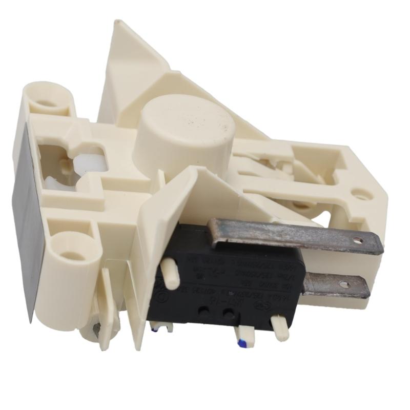 Compatible Dishwasher Door Latches Switches Replacement Part Ensures Smooth Operation Plasic Texture for Multiple Models