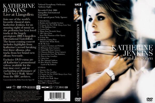 

DVD DVD - Katherine Jenkins: Live at Llangoll 1714583 UCJ Music 2006 UK Pop Used