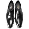 Fashion Men's Handmade Leather Oxford Shoes Formal British Style Wedding Party Footwear Comfortable Breathable Classic Men's Footgear
