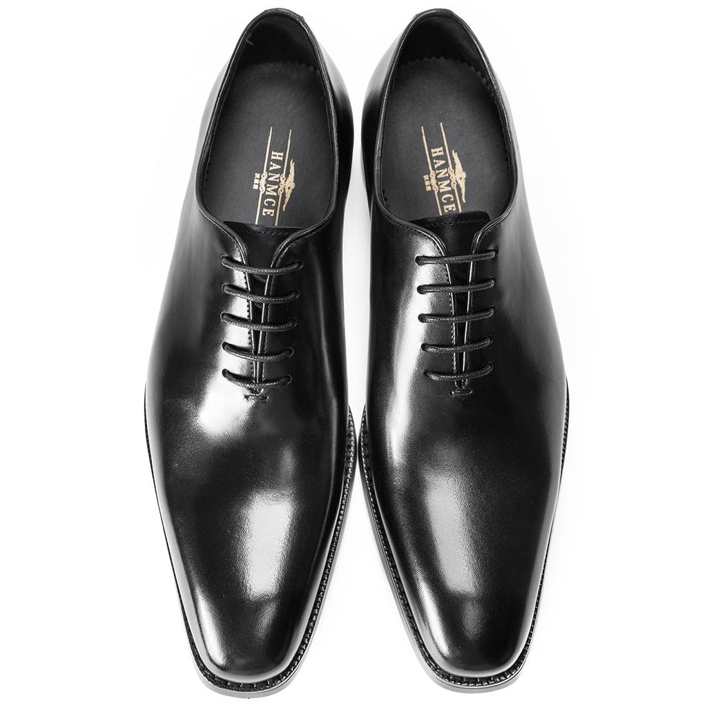 Fashion Men's Handmade Leather Oxford Shoes Formal British Style Wedding Party Footwear Comfortable Breathable Classic Men's Footgear