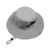 Dry Fit Polyester UV Protection Bucket Hat Beach Fishing Outdoor Traveling Hat Fisherman Hats With Strings