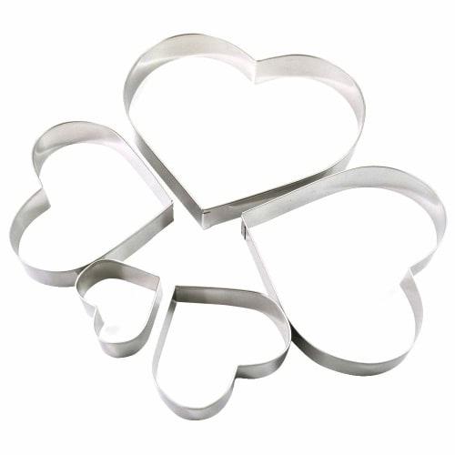 Kai Brand KAI Cookie Mold Kai House Select Heart Cutting Die Set of 5 Made In Japan DL6191